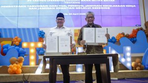 Kelola JHT , Bank bjb Kolaborasi dengan Taspen Jaminan Kecelakaan Kerja dan Jaminan Kematian