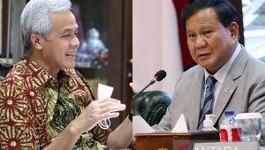 Simulasi Pilpres: Ganjar Bersaing Ketat dengan Prabowo