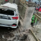 Kecelakana Mobil di Perlintasan Kereta Api