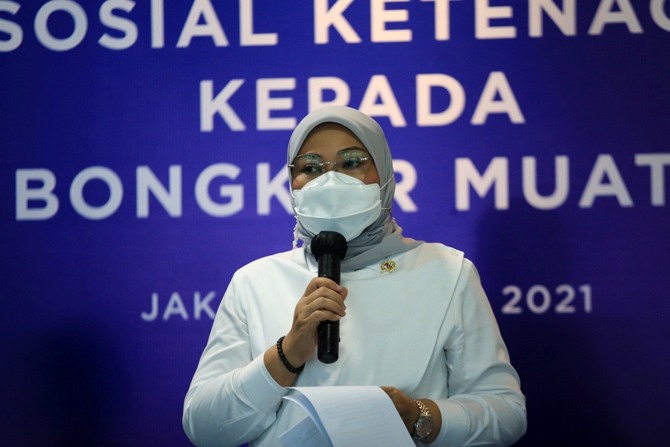 Menteri Ketenagakerjaan (Menaker) Ida Fauziyah