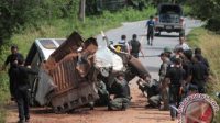 ledakan bom di tepi jalan di Provinsi Pattani, Thailand,