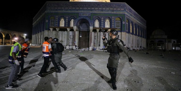 Kerusuhan di kompleks Masjid Al Aqsa, Yerusalem