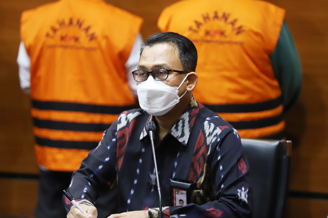 Plt Juru Bicara KPK Ali Fikri. KPK