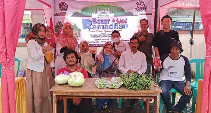 Bazar dan Sedekah Ramadan Mahasiswa UMMI