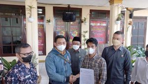 Satpol PP Kota Sukabumi dan Setwan DPRD Islah dengan PMII