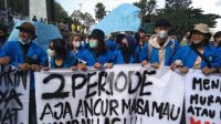 Demo mahasiswa se-Kota Bogor.