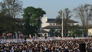 Lapangan Gasibu Bandung Kembali Dibuka untuk Salat Id, tak Ada Pembatasan Jemaah