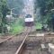 Ngabuburit di rel Kereta