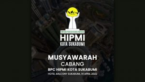 Haji Aun Calon Tunggal Ketua HIPMI Kota Sukabumi