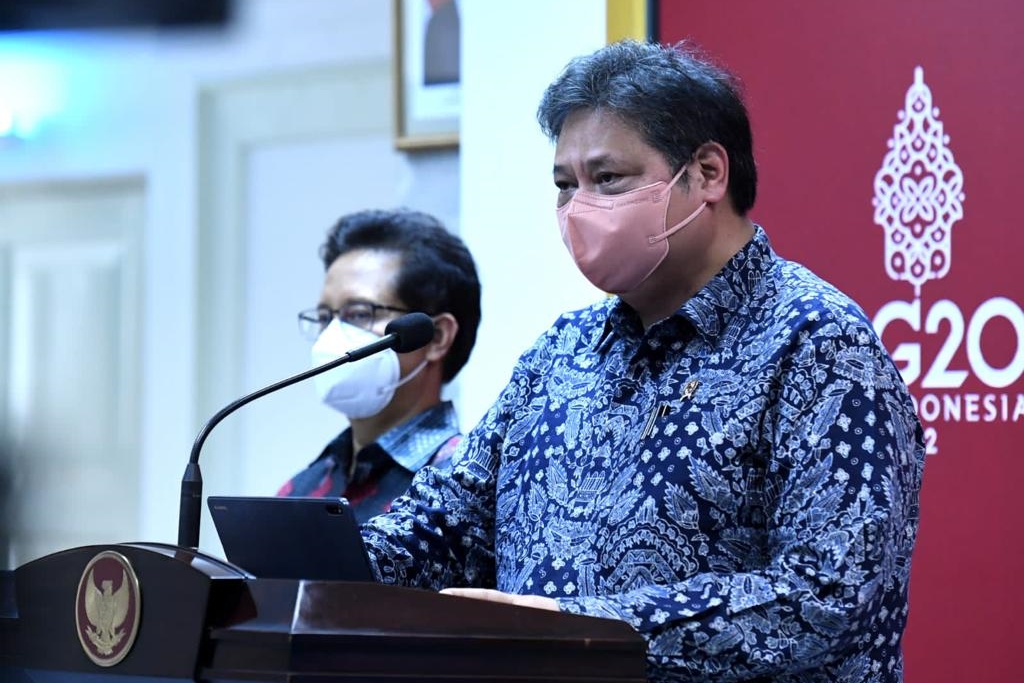 Menteri Koordinator Bidang Perekonomian Airlangga Hartarto