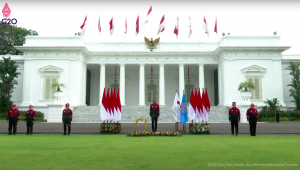 Jokowi Lepas Kontingen Indonesia untuk Sea Games XXXI 2021