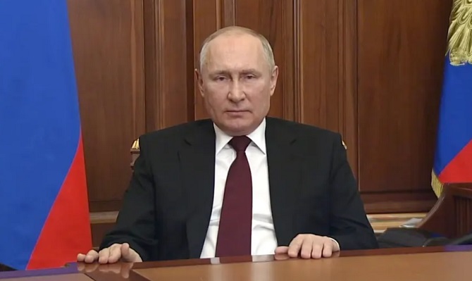 Presiden Rusia Vladimir Putin