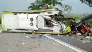 Data 14 Korban Kecelakaan Maut Bus Pariwisata yang Meninggal