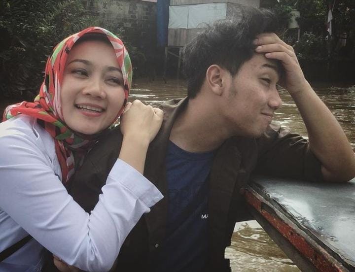 Emmeril Khan Mumtadz atau Eril saat bersama ibunda tercinta beberapa lalu