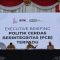 Ketua KPU Hasyim Asyari saat menjadi pembicara