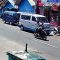 Pengendara motor berboncengan dan membawa senjata tajam terekam kamera CCTV