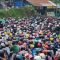Macet parah di sekitar Masjid Attaawun
