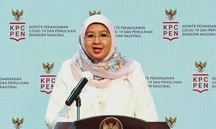 Juru Bicara Kementerian Kesehatan dr. Siti Nadia Tarmizi