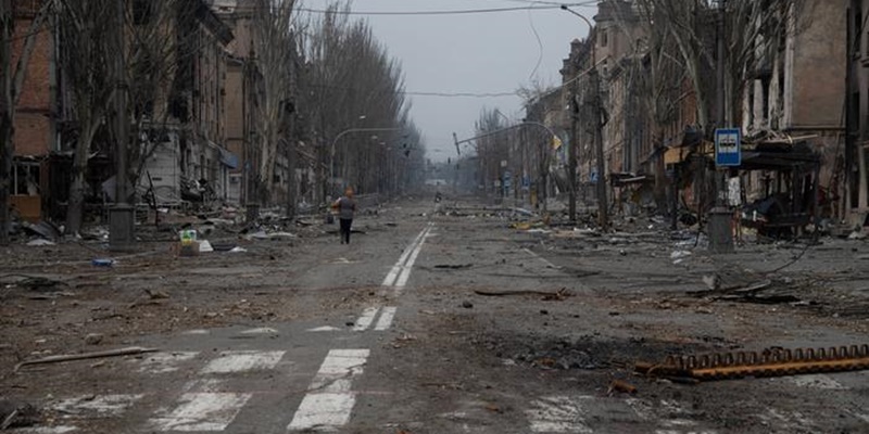 Mariupol yang hancur total/