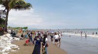 Pantai Selatan Sukabumi Mulai Diserbu Wisatawan Edisi Lebaran, Begini Kondisinya