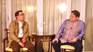 Dukung Airlangga Jadi Capres, Ridwan Kamil: Balas Budi ke Golkar