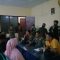Petugas gabungan saat mendata terduga pria hidung belang dan PSK di Mapolsek Cibadak