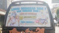 Iklan Judi Online Nangkring di Angkot Kota Sukabumi