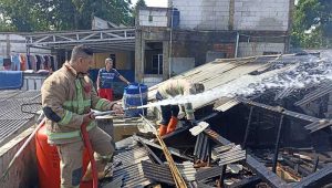 Rumah Warga Citamiang Kota Sukabumi Hangus Terbakar, Ini Penyebabnya