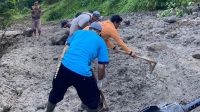 Longsor di Cianjur, Akses Jalan Wisata Situ Beber Tertutup Tebing