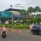 Kondisi lalu lintas di Simpang Gadog, Ciawi Kabupaten Bogor