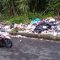 Sampah di Jalan Taman Asri Sukabumi