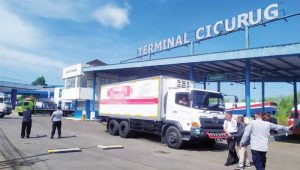 12 Truk ODOL di Kabupaten Sukabumi  Kena Jewer