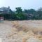 Suasana aliran Sungai Ciliwung di Bendung Katulampa