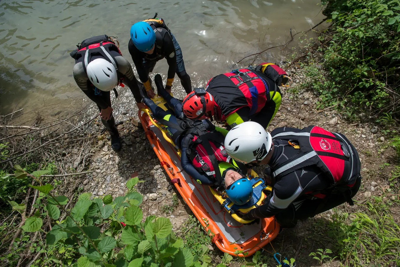 Penjaga pantai Swiss Life Saving Society SLRG