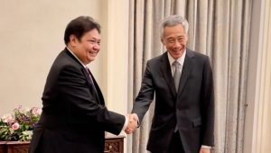 Sambut Menko Airlangga, PM Singapura Bangun Hubungan Kuat dengan Indonesia