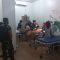 Salah satu korban pembacokan di TPU Palabuhanratu pada saat mendapatkan penanganan medis.