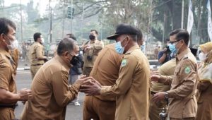 Halal Bihalal Pemkab Subang, Momentum Tingkatkan Kebersamaan, Sinergitas dan Kekompakan