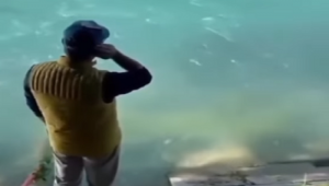 Moment Ridwan Kamil Lantunan Adzan Terakhir di Pinggir Sungai Aare