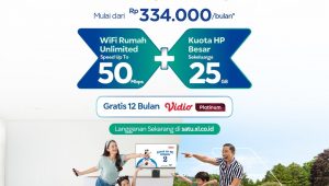 XL HOME Menjalin Kerjasama dengan VIDIO dan TOKOPEDIA, Wow Pelanggan XL SATU & XL HOME Dapat Banyak Bonus