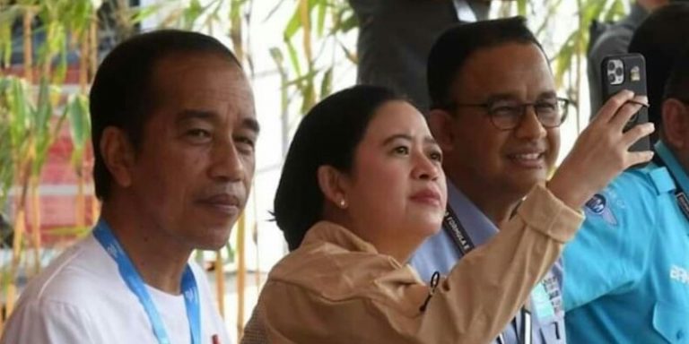 Presiden Joko Widodo bersama Ketua DPR RI