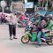Sejumlah personel Polres Sukabumi Kota