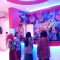 Sejumlah pengunjung saat hendak hiburan di Cozy Family Karaoke di Jalan