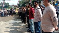 Ratusan Anggota Polres Sukabumi Kota Berjaga di Situ Gunung, Ada Apa?