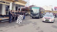 Polres Sukabumi Kota Lepas Kontingen Badminton Kapolda Cup III