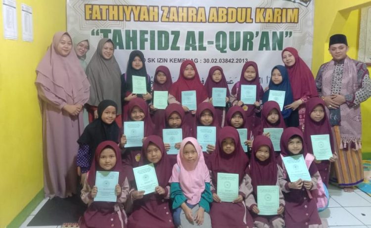 Tahfidz Al-Qur’an Fathiyyah Zahra Abdul Karim (FZAK)