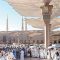 Antrean jemaah menuju Raudhah di Masjid Nabawi, Madinah