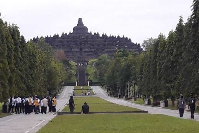 Candi Borobudur di Magelang, Jawa
