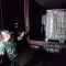 Komandan Kodim (Dandim) 0607/Kota Sukabumi Letnan Kolonel (Letkol) Inf Dedi Ariyanto didampingi Kapolsek Cikembar saat menunjukan ribuan liter solar di Koramil