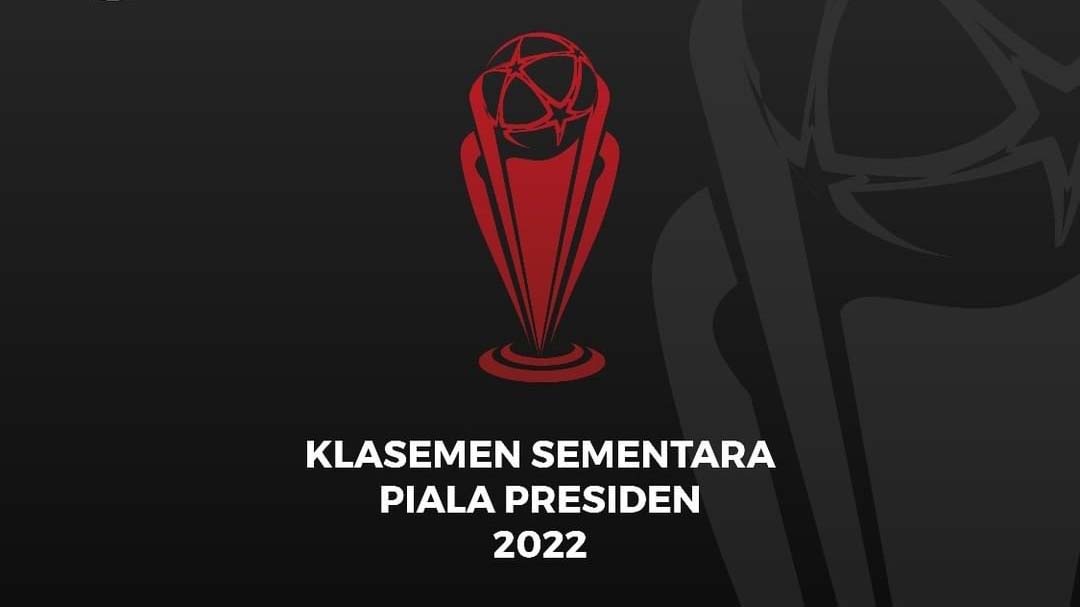 Update Klasemen Piala Presiden 2022-
