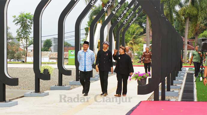 Presiden RI Joko Widodo di Alun-alun Cianjur